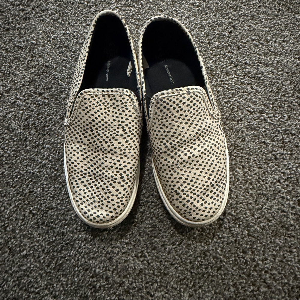 Slip-On Polka Dot Shoes